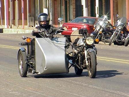 Moto Guzzi powered in Texas